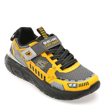 Pantofi sport SKECHERS albastri, METEOR-LIGHTS 2.0, din material