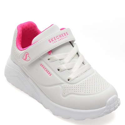Pantofi sport SKECHERS roz, HEART LIGHTS, din material textil