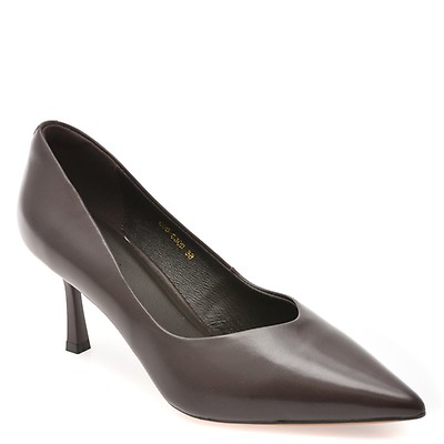 Pantofi eleganti EPICA maro, G09630, din piele naturala