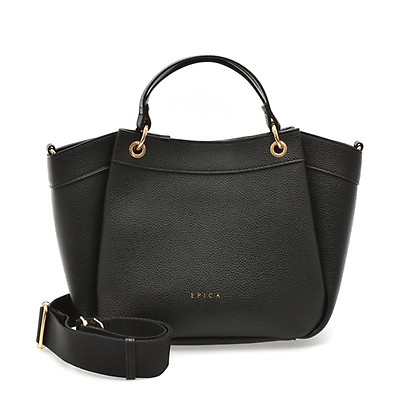 Geanta EPICA neagra, 243048, din piele ecologica
