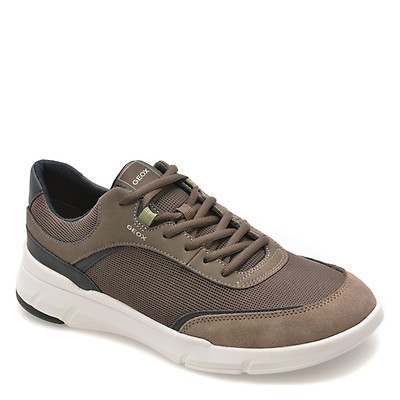 Pantofi sport GEOX gri, U65N8A, din material textil