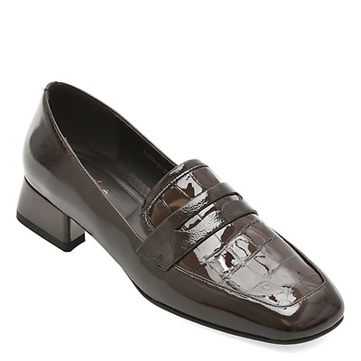 Mocasini EPICA maro, DA7034, din piele naturala lacuita