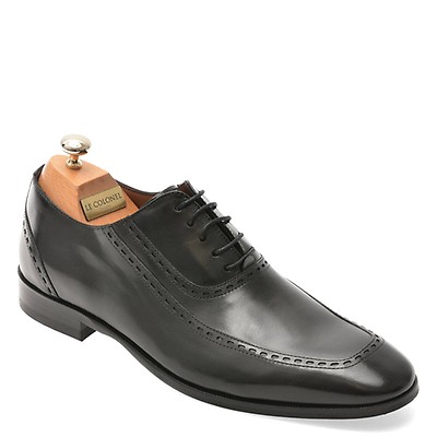 Pantofi eleganti LE COLONEL maro, 61722, din piele naturala