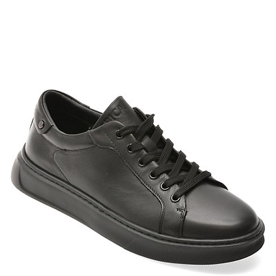 Pantofi sport EPICA negri, 81967, din piele naturala | Tezyo Romania
