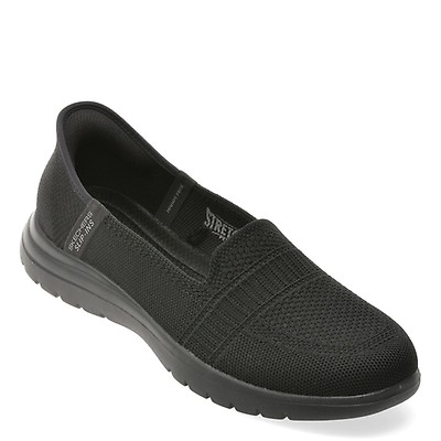 Pantofi sport CLARKS negri, EASEWAY LACE, din material textil