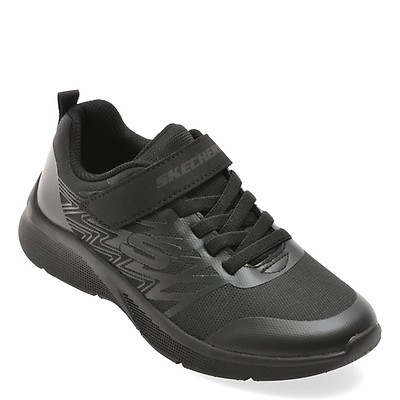 Pantofi sport SKECHERS negri, BOUNDER, din material textil | Tezyo