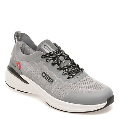 Pantofi sport OTTER gri, 30359, din material textil