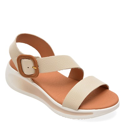 【sachi】 Sandale SKECHERS gri, ARCH FIT OASIS, din material textil | Tezyo