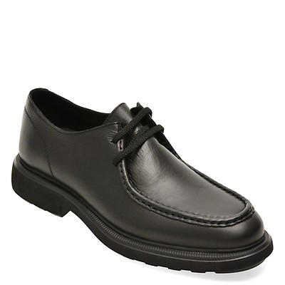 Mocasini OTTER negri, E4042, din piele naturala