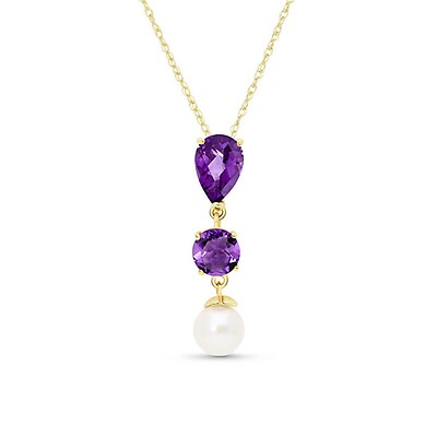 19th Century Pendant Featuring an 45ct Amethyst under a Sapphire