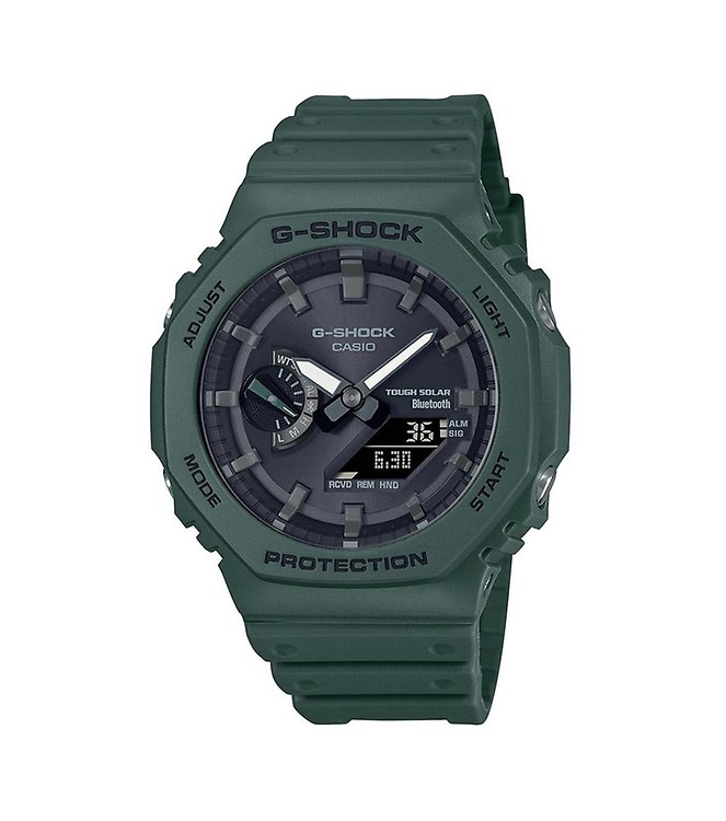 G shock light online green