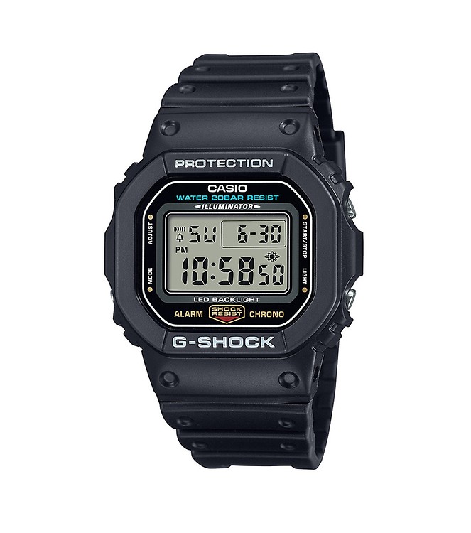 DW-5600BB-1ER | Black watch with square face | Casio G-SHOCK 