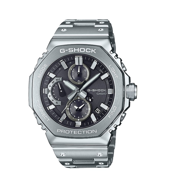 Edifice g shock stainless steel dual time best sale