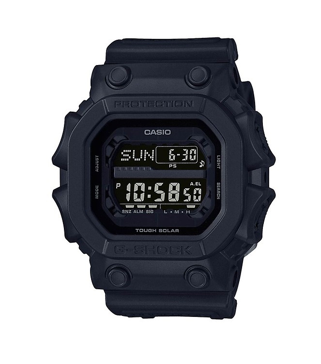 Blackout best sale casio watch