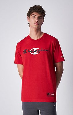 Crewneck Small Script Logo T-Shirt | Champion Nederland