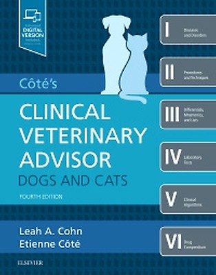 Cote's Clinical Veterinary Advisor: Dogs and Cat - 9780323554510