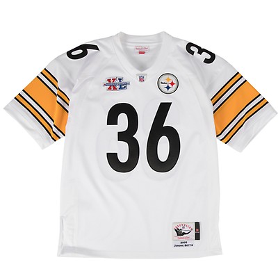 Steelers Mitchell & Ness #36 Jerome Bettis Replica Limited Split Jersey - M