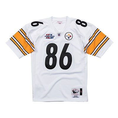 Men's Mitchell & Ness Hines Ward Black Pittsburgh Steelers Legacy Replica Jersey Size: Small