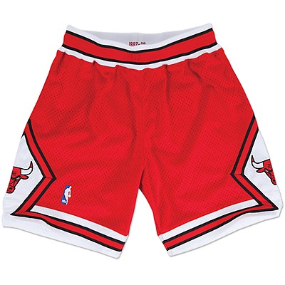 Mitchell & Ness Men's Chicago Bulls Blue Reload Swingman Shorts, Medium