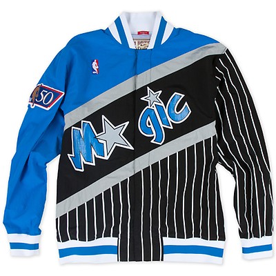 Jackets Mitchell & Ness NBA Lightweight Satin Jacket Orlando Magic Black