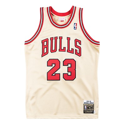 Mitchell and Ness Authentic Michael Jordan University of North Carolina 1983 Jersey White