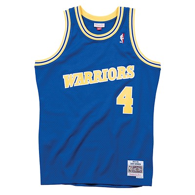 MITCHELL AND NESS Golden State Warriors Baron Davis Swingman Jersey  SMJYCP18183-GSWNAVY06BDV - Shiekh