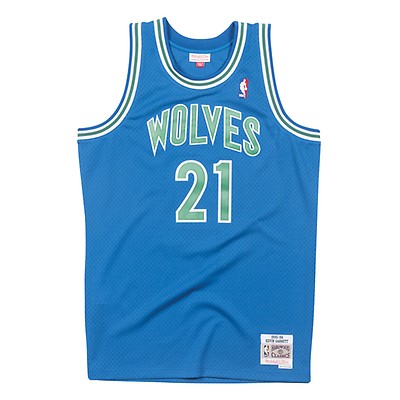 Mitchell & Ness Swingman Kevin Garnett Minnesota Timberwolves NBA 1995-96 Jersey White / S