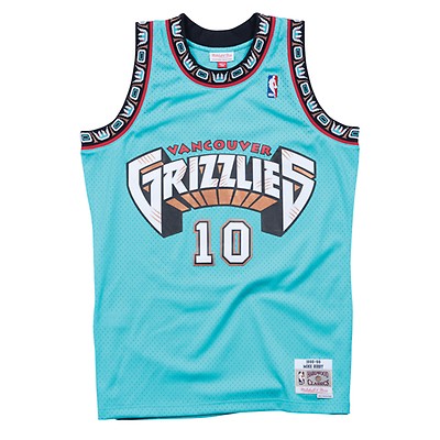 Men's Mitchell & Ness x Lids White/Red Vancouver Grizzlies