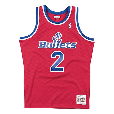 Men's Mitchell & Ness Ben Wallace Royal Washington Bullets 1996/97 Hardwood Classics Swingman Jersey