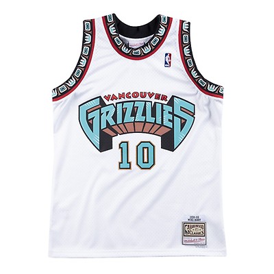 Vancouver Grizzlies Mitchell & Ness 1998-99 White Swingman Shorts