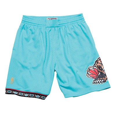 Men's Detroit Pistons Mitchell & Ness Teal 1996-97 Just Don Shorts