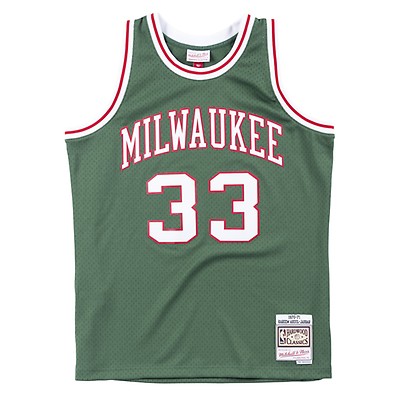 Mitchell & Ness Slap Sticker Ray Allen Milwaukee Bucks Swingman Jersey / x Large