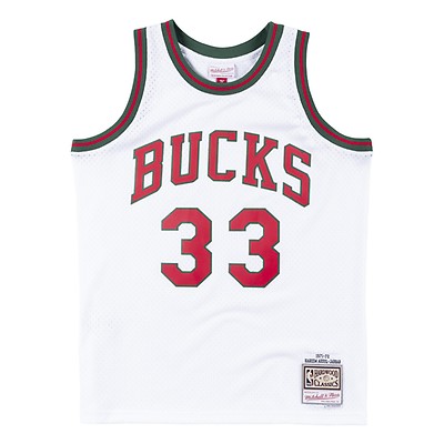 Kareem Abdul-Jabbar Jersey Mens Medium Bucks 75th Anniversary NBA Swingman  MKE