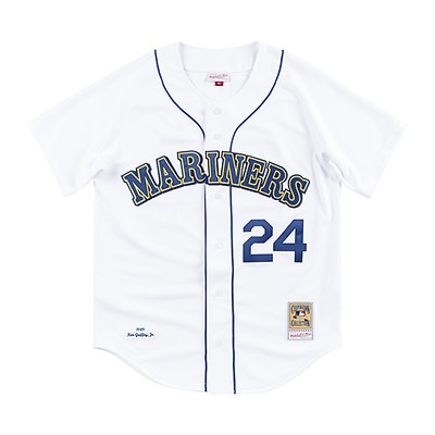 Mitchell & Ness Authentic Turn Ahead The Clock Jersey Seattle Mariners 1999 Ken Griffey Jr.