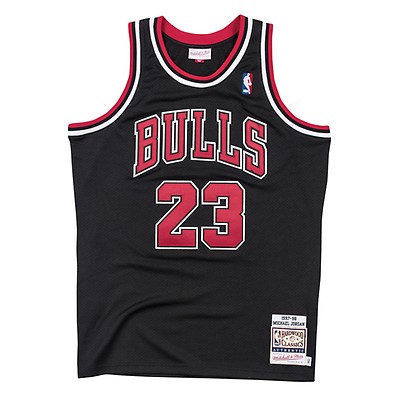 Youth Mitchell & Ness Michael Jordan Red Chicago Bulls 1984-85 Hardwood Classics Authentic Jersey