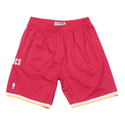  Mitchell & Ness NBA Swingman Home Shorts Rockets 96-97 White MD  9 : Sports & Outdoors