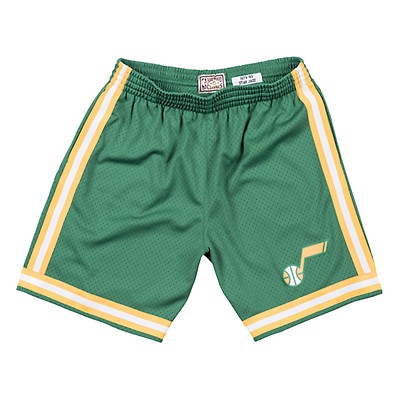 Outerstuff Youth Utah Jazz Swingman Shorts - Yellow - L (Large)