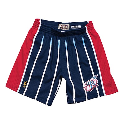 Mitchell & Ness Hardwood Classics Swingman Collection Milwaukee Bucks Flames Swing Shorts / Large