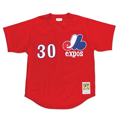 Mitchell & Ness Authentic Vladimir Guerrero Montreal Expos 2002 Button Front Jersey