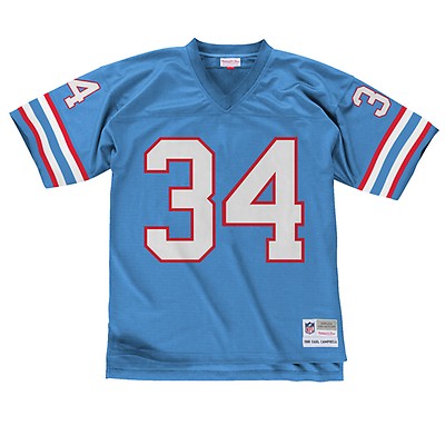 Earl Campbell Houston Oilers Mitchell & Ness Youth 1980 Gridiron Classic Legacy Retired Player Jersey - Light Blue