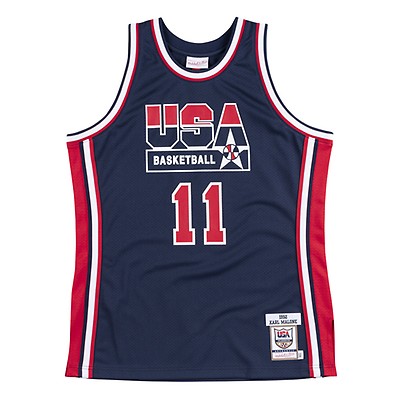 Magic Johnson Eastern Conference Mitchell & Ness All-Star Game Reversible  Practice Jersey - White/Red
