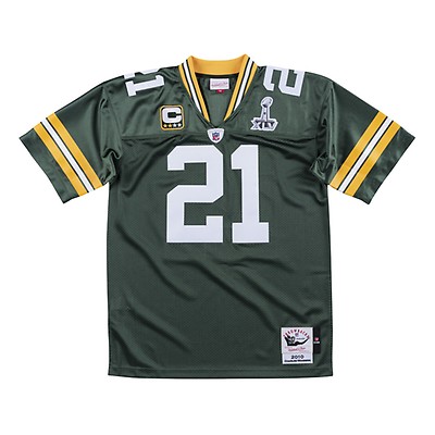 Men's Mitchell & Ness Charles Woodson Green Bay Packers 2010 Authentic Throwback Retired Player Jersey