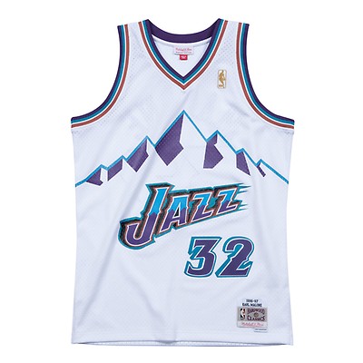 1987-88 Utah Jazz Game Issued White Warm Up Pants 54 DP57042