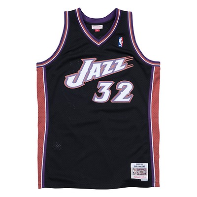 1997-98 John Stockton Game Worn Utah Jazz Jersey with Team, Lot #57428
