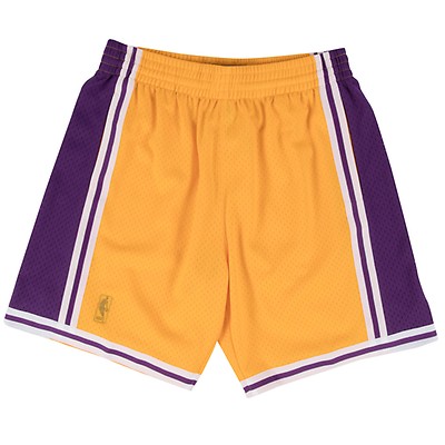 Mitchell & Ness Men's Los Angeles Lakers Swingman Shorts - White