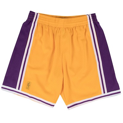  Mitchell & Ness NBA Swingman Road Shorts Lakers 84-85 Purple XL  : Sports & Outdoors