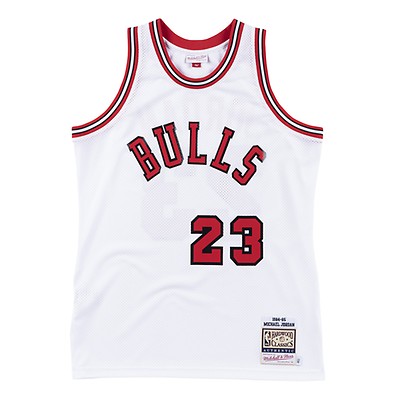 Shop Mitchell & Ness Chicago Bulls Michael Jordan 1984-1985 Authentic Jersey  AJY4CP18188-CBUSCAR84MJO red