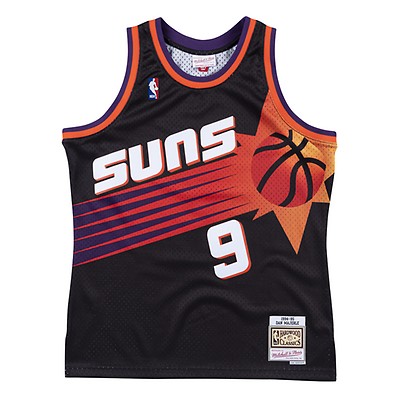 Phoenix Suns Alternate 1996-97 Steve Nash Mitchell & Ness Swingman Jersey Black Large