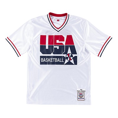 Men's Mitchell & Ness Scottie Pippen White USA Basketball Authentic 1992 Jersey Size: Small