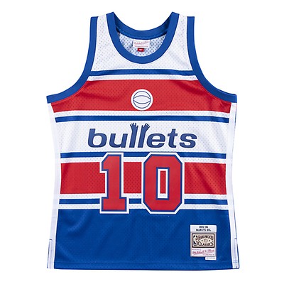 Washington bullets hot sale jersey history